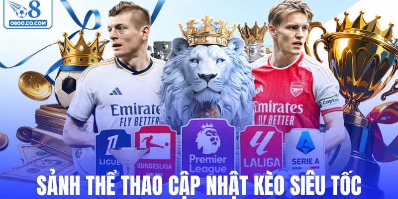 Sảnh thể thao cập nhật kèo siêu tốc
